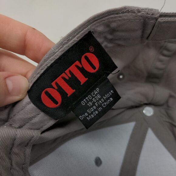 Chadwell Supply Strapback Hat Gray OSFM Embroidered Westinghouse Otto - Picture 7 of 7